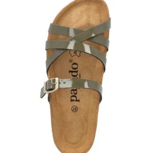 Damen Palado Pantoletten & Badeschuhe<Cruisi, Pantoletten, Damen, Khaki Lack