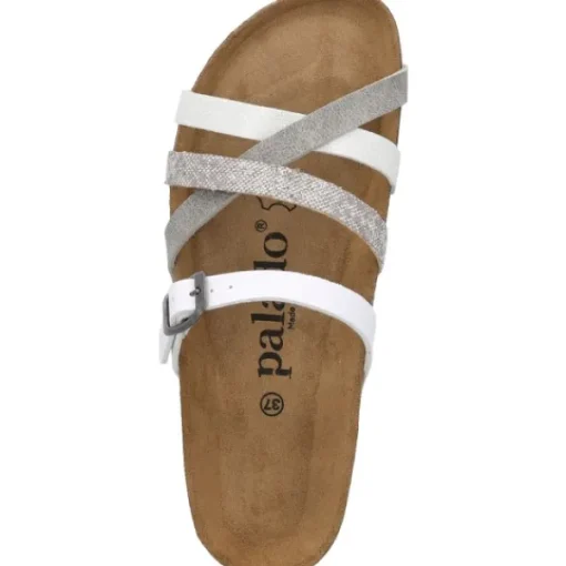 Damen Palado Pantoletten & Badeschuhe<Cruisi, Pantoletten, Damen, Weiß/Grau