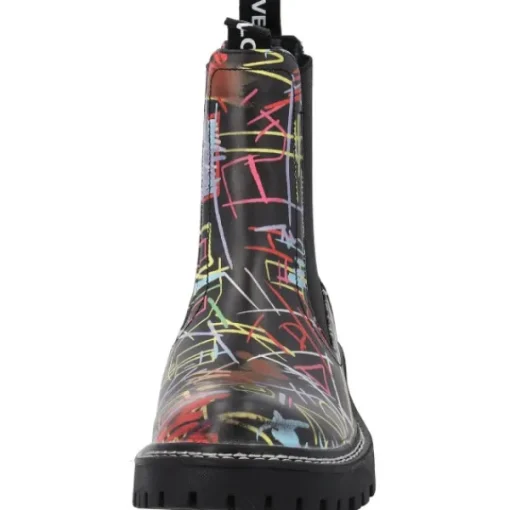 Damen Palado by Sila Sahin Boots<Palado Dedej Fresco by Sila Sahin, Chelsea Boots, Damen, Graffiti