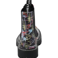 Damen Palado by Sila Sahin Boots<Palado Dedej Fresco by Sila Sahin, Chelsea Boots, Damen, Graffiti