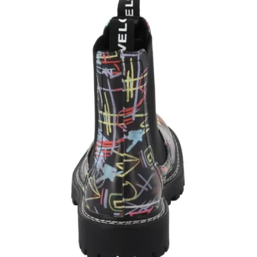 Damen Palado by Sila Sahin Boots<Palado Dedej Fresco by Sila Sahin, Chelsea Boots, Damen, Graffiti