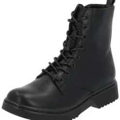 Damen Palado Stiefel<Djerba, Schnürstiefel, Damen, Schwarz Matt