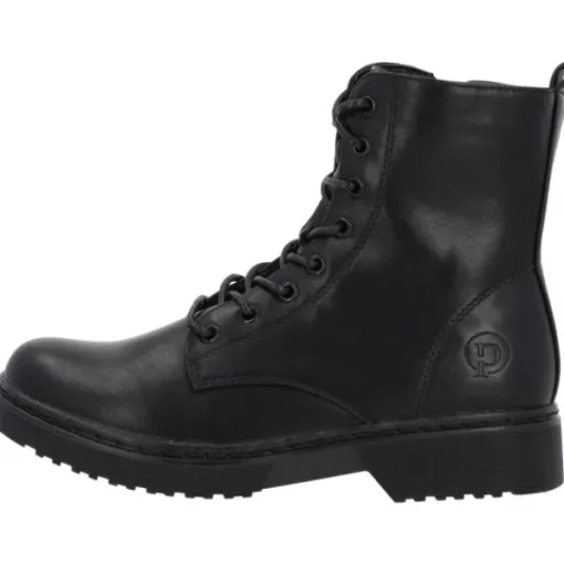 Damen Palado Stiefel<Djerba, Schnürstiefel, Damen, Schwarz Matt