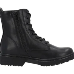Damen Palado Stiefel<Djerba, Schnürstiefel, Damen, Schwarz Matt
