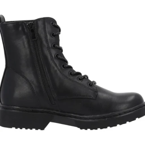 Damen Palado Stiefel<Djerba, Schnürstiefel, Damen, Schwarz Matt