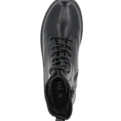 Damen Palado Stiefel<Djerba, Schnürstiefel, Damen, Schwarz Matt