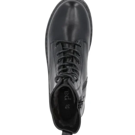Damen Palado Stiefel<Djerba, Schnürstiefel, Damen, Schwarz Matt
