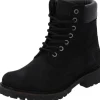 Damen Palado Stiefel<Funnall, Schnürstiefel, Damen, Schwarz