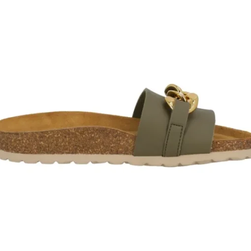 Damen Palado Pantoletten & Badeschuhe<Gozo, Pantoletten, Damen, Khaki Matt