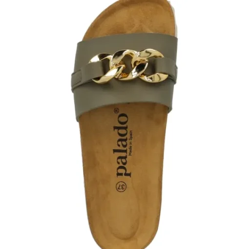 Damen Palado Pantoletten & Badeschuhe<Gozo, Pantoletten, Damen, Khaki Matt