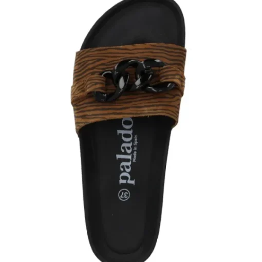 Damen Palado Pantoletten & Badeschuhe<Gozo Zebra, Pantoletten, Damen, Braun