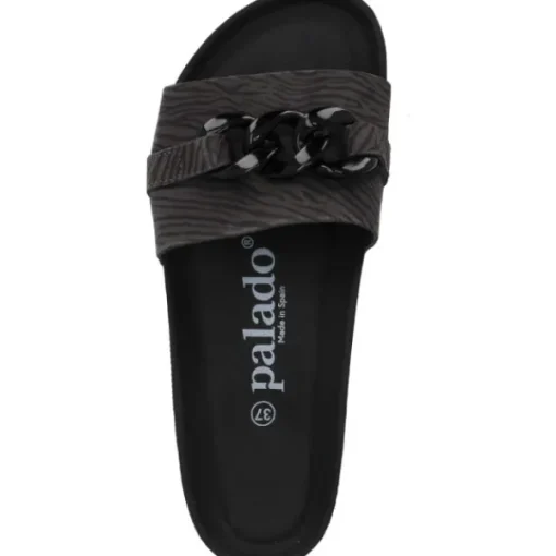 Damen Palado Pantoletten & Badeschuhe<Gozo Zebra, Pantoletten, Damen, Grau