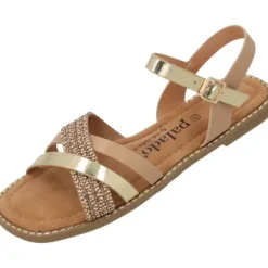 Damen Palado by Sila Sahin Sandalen<Palado Ialis by Sila Sahin, Riemchensandalen, Damen, Beige