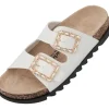 Damen Palado by Sila Sahin Pantoletten & Badeschuhe<Palado Igies by Sila Sahin, Plateau-Pantoletten, Damen, Weiß