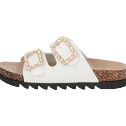 Damen Palado by Sila Sahin Pantoletten & Badeschuhe<Palado Igies by Sila Sahin, Plateau-Pantoletten, Damen, Weiß
