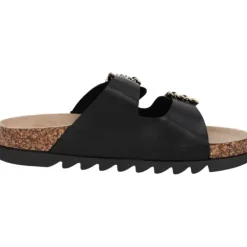 Damen Palado by Sila Sahin Pantoletten & Badeschuhe<Palado Igies by Sila Sahin, Plateau-Pantoletten, Damen, Schwarz