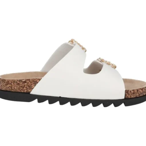 Damen Palado by Sila Sahin Pantoletten & Badeschuhe<Palado Igies by Sila Sahin, Plateau-Pantoletten, Damen, Weiß