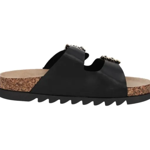 Damen Palado by Sila Sahin Pantoletten & Badeschuhe<Palado Igies by Sila Sahin, Plateau-Pantoletten, Damen, Schwarz