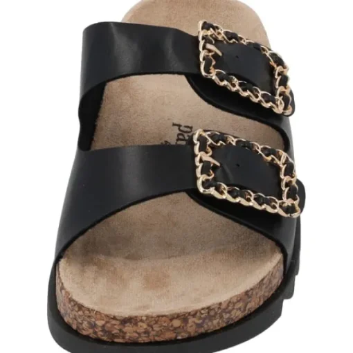 Damen Palado by Sila Sahin Pantoletten & Badeschuhe<Palado Igies by Sila Sahin, Plateau-Pantoletten, Damen, Schwarz
