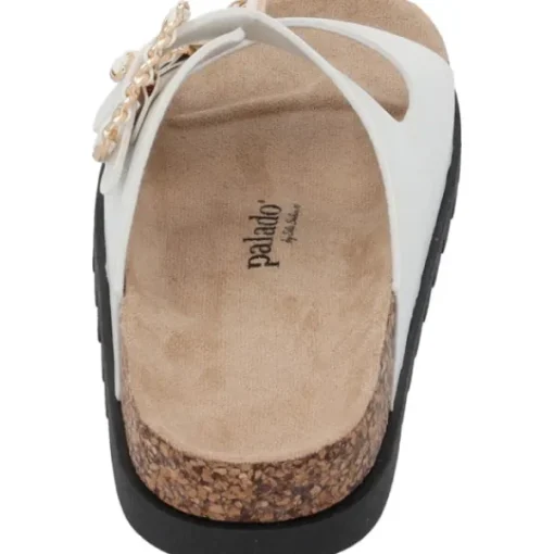 Damen Palado by Sila Sahin Pantoletten & Badeschuhe<Palado Igies by Sila Sahin, Plateau-Pantoletten, Damen, Weiß