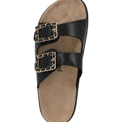 Damen Palado by Sila Sahin Pantoletten & Badeschuhe<Palado Igies by Sila Sahin, Plateau-Pantoletten, Damen, Schwarz