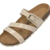 Damen Palado Pantoletten & Badeschuhe<Ikaria, Pantoletten, Damen, Beige Lack/Beige