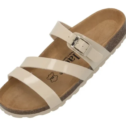 Damen Palado Pantoletten & Badeschuhe<Ikaria, Pantoletten, Damen, Beige Lack/Beige