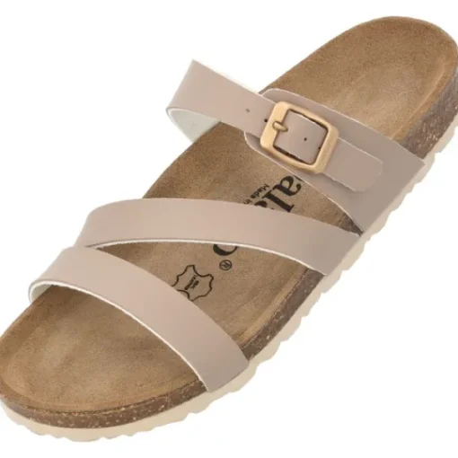 Damen Palado Pantoletten & Badeschuhe<Ikaria, Pantoletten, Damen, Beige Matt