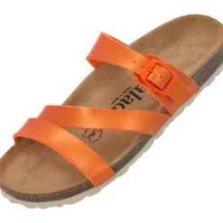 Damen Palado Pantoletten & Badeschuhe<Ikaria, Pantoletten, Damen, Orange Metallic