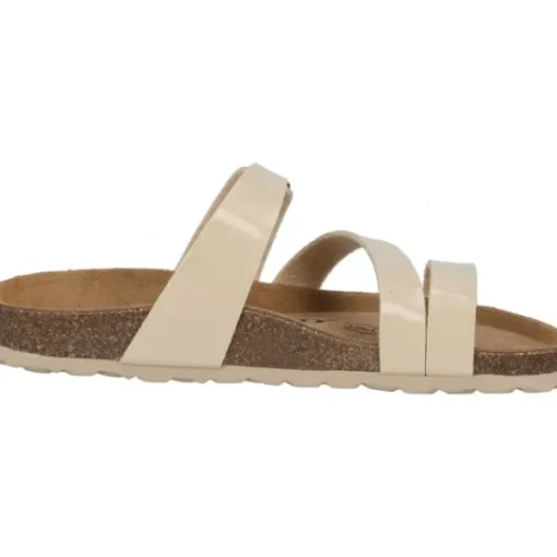 Damen Palado Pantoletten & Badeschuhe<Ikaria, Pantoletten, Damen, Beige Lack/Beige