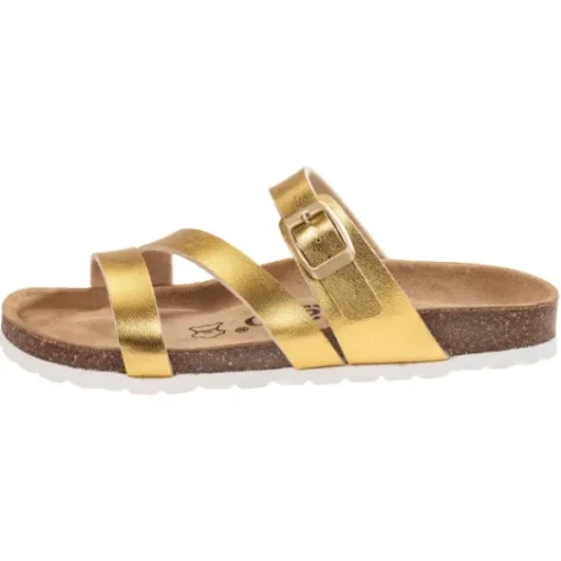 Damen Palado Pantoletten & Badeschuhe<Ikaria, Pantoletten, Damen, Gold Metallic