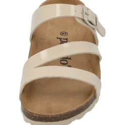 Damen Palado Pantoletten & Badeschuhe<Ikaria, Pantoletten, Damen, Beige Lack/Beige