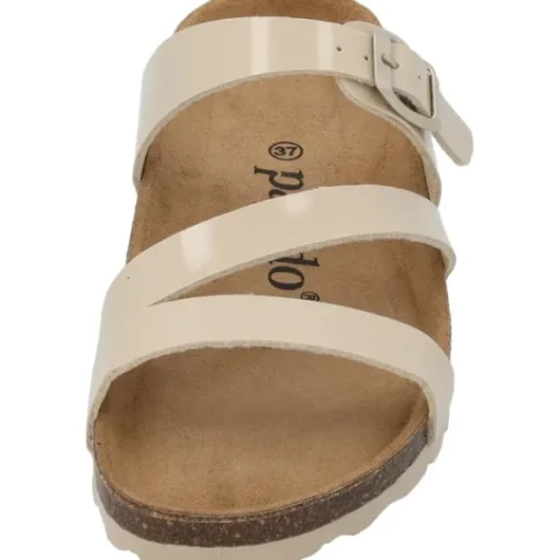 Damen Palado Pantoletten & Badeschuhe<Ikaria, Pantoletten, Damen, Beige Lack/Beige