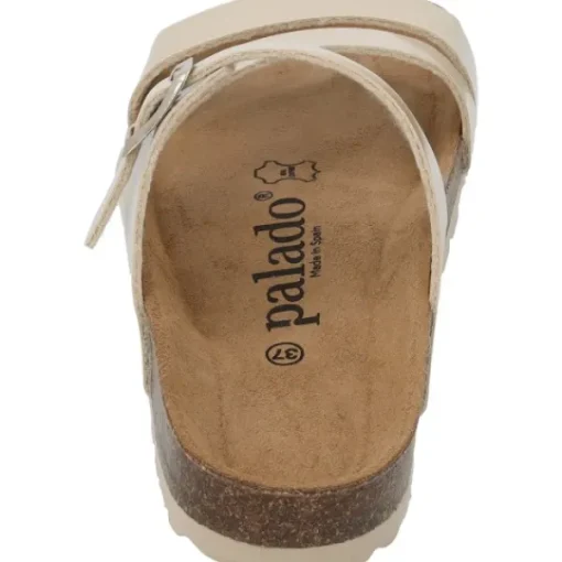 Damen Palado Pantoletten & Badeschuhe<Ikaria, Pantoletten, Damen, Beige Lack/Beige
