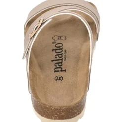 Damen Palado Pantoletten & Badeschuhe<Ikaria, Pantoletten, Damen, Beige Matt