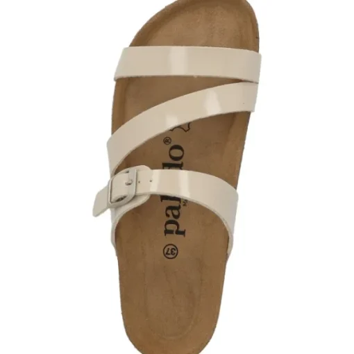 Damen Palado Pantoletten & Badeschuhe<Ikaria, Pantoletten, Damen, Beige Lack/Beige