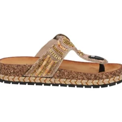 Damen Palado by Sila Sahin Pantoletten & Badeschuhe<Palado Ikoh by Sila Sahin, Plateau-Pantoletten, Damen, Camel