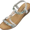 Damen Palado Sandaletten<Isotora, Keilsandaletten, Damen, Silber