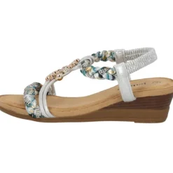 Damen Palado Sandaletten<Isotora, Keilsandaletten, Damen, Silber