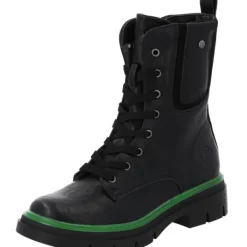 Damen Palado by Sila Sahin Stiefel<Palado Jazzly by Sila Sahin, Schnürstiefel, Damen, Schwarz/Grün