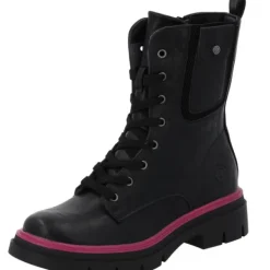 Damen Palado by Sila Sahin Stiefel<Palado Jazzly by Sila Sahin, Schnürstiefel, Damen, Schwarz/Pink
