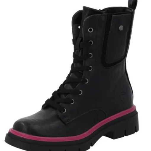 Damen Palado by Sila Sahin Stiefel<Palado Jazzly by Sila Sahin, Schnürstiefel, Damen, Schwarz/Pink