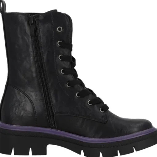 Damen Palado by Sila Sahin Stiefel<Palado Jazzly by Sila Sahin, Schnürstiefel, Damen, Schwarz/Lila