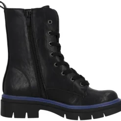 Damen Palado by Sila Sahin Stiefel<Palado Jazzly by Sila Sahin, Schnürstiefel, Damen, Schwarz/Blau
