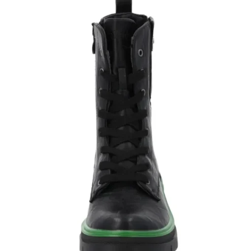 Damen Palado by Sila Sahin Stiefel<Palado Jazzly by Sila Sahin, Schnürstiefel, Damen, Schwarz/Grün