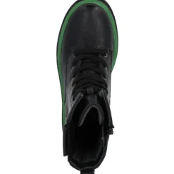Damen Palado by Sila Sahin Stiefel<Palado Jazzly by Sila Sahin, Schnürstiefel, Damen, Schwarz/Grün