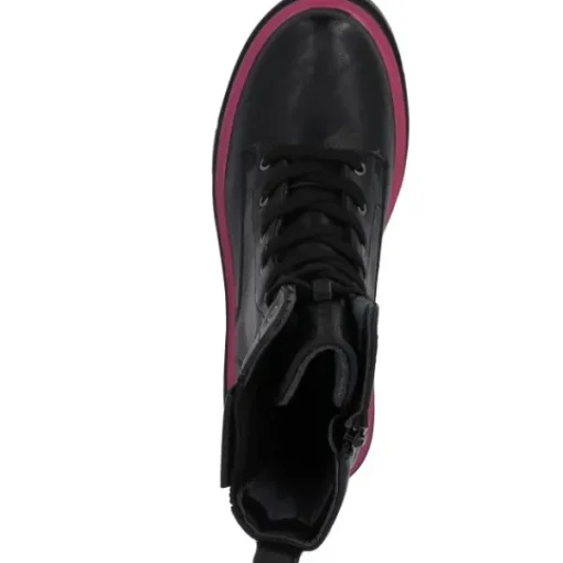 Damen Palado by Sila Sahin Stiefel<Palado Jazzly by Sila Sahin, Schnürstiefel, Damen, Schwarz/Pink