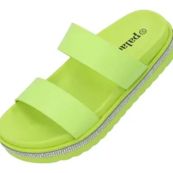 Damen Palado Pantoletten & Badeschuhe<Jolandi, Plateau-Pantoletten, Damen, Lime