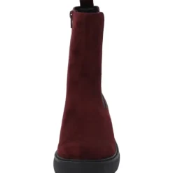 Damen Palado by Sila Sahin Boots<Palado Jynna by Sila Sahin, Chelsea Boots, Damen, Bordeaux Samt