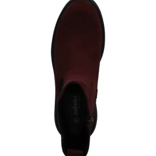 Damen Palado by Sila Sahin Boots<Palado Jynna by Sila Sahin, Chelsea Boots, Damen, Bordeaux Samt